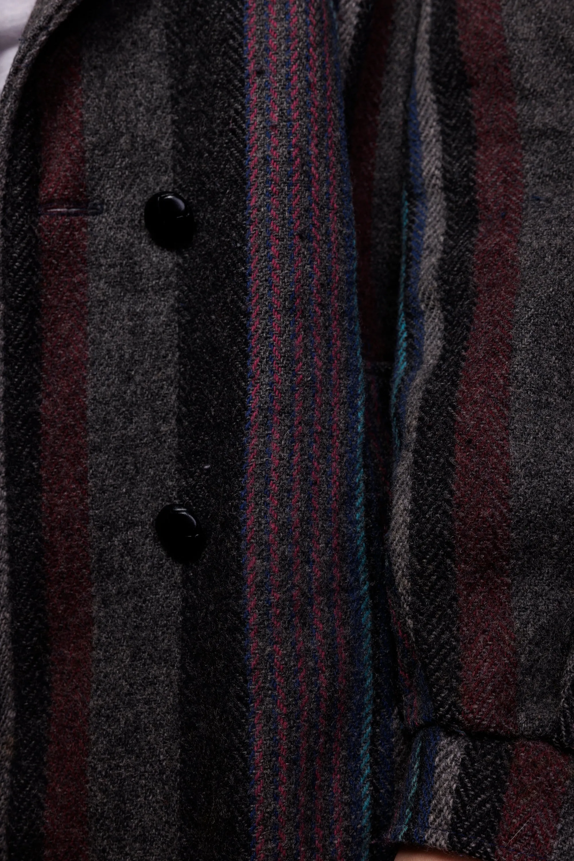 70's Wool Coat M