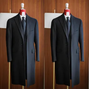 Aidase Simple Classic England Style Cotton Overcoat Men Thick Custom Made Single Breasted Pocket Coat Casual Winter Warm Jacket