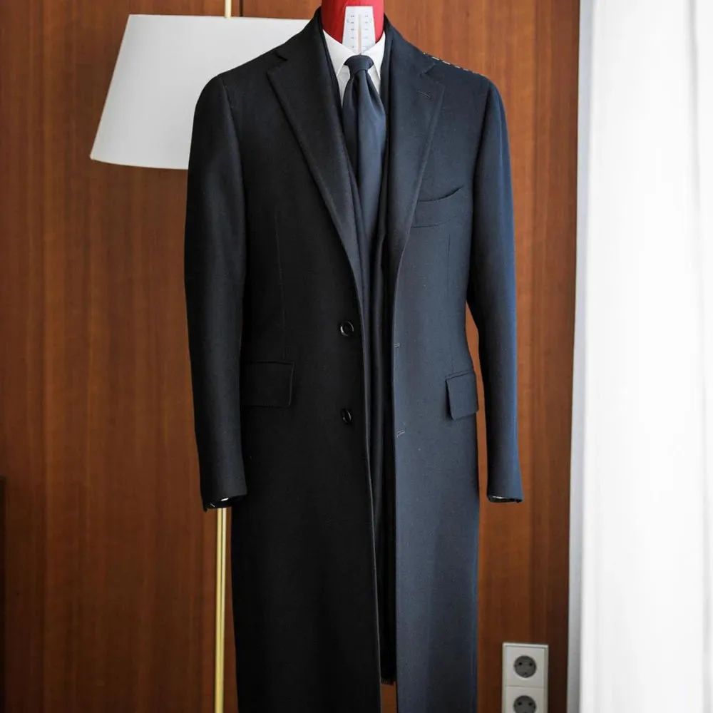 Aidase Simple Classic England Style Cotton Overcoat Men Thick Custom Made Single Breasted Pocket Coat Casual Winter Warm Jacket