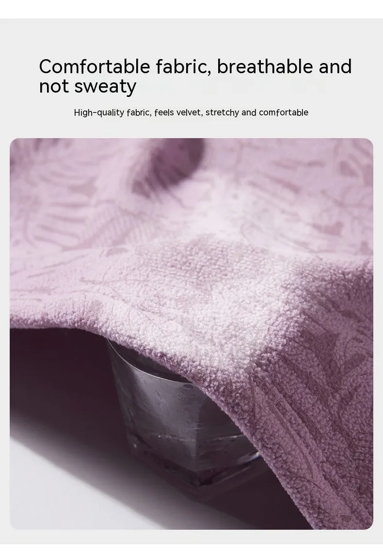 Autumn And Winter New Outdoor Leisure Fleece Sweater Maple Leaf Pattern