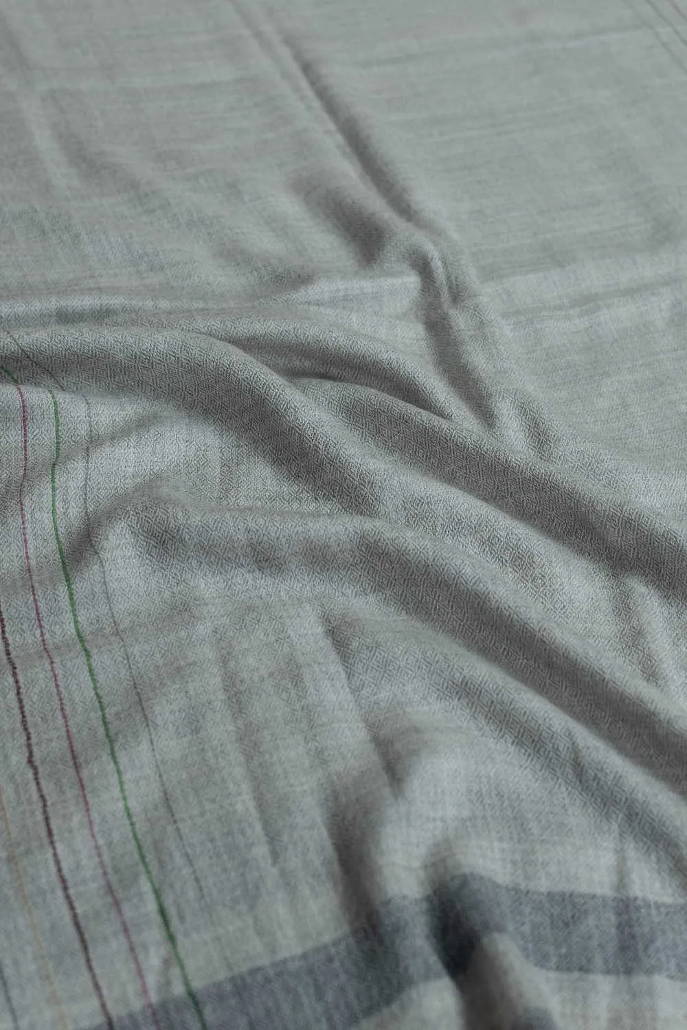 Baby Grey Kashmir Woolen Stole