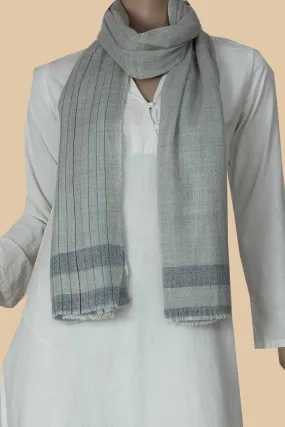 Baby Grey Kashmir Woolen Stole