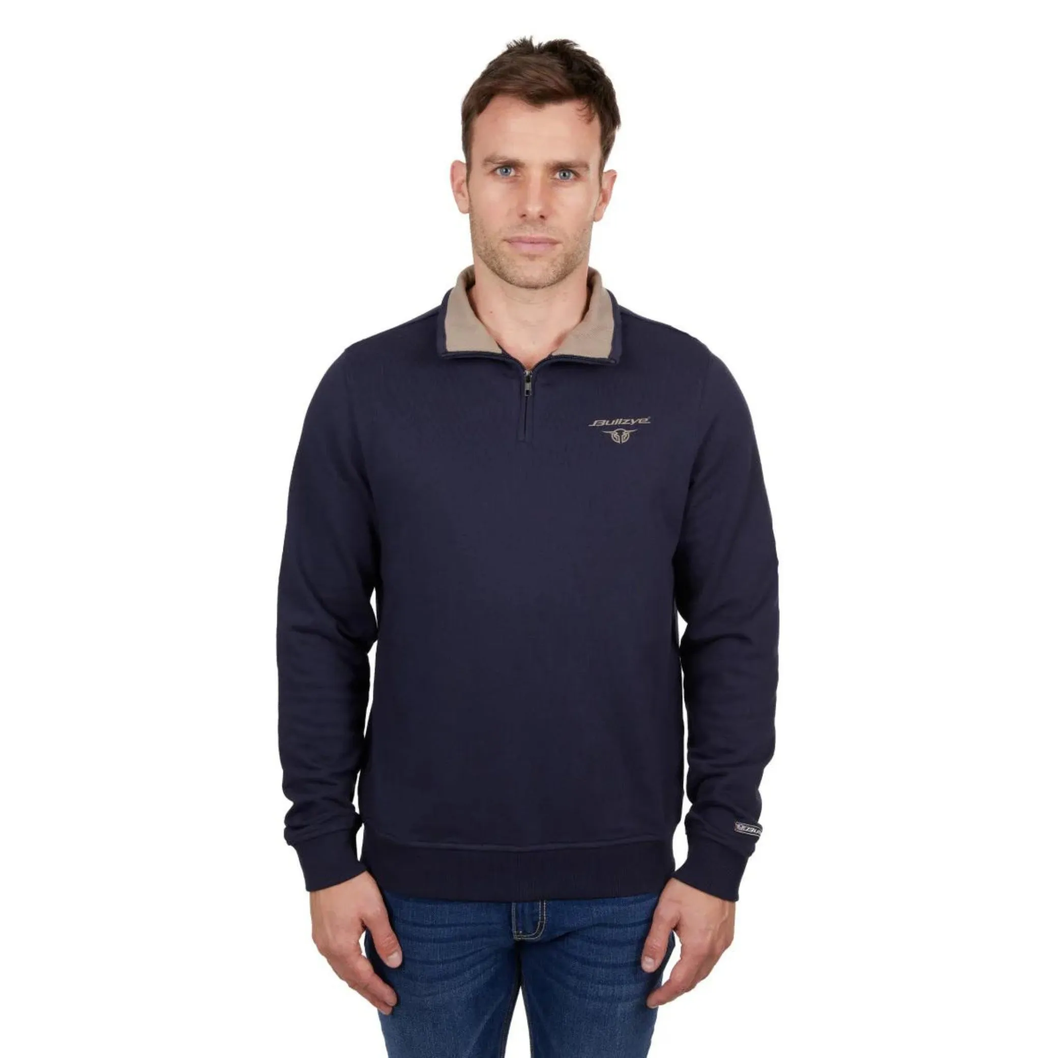 Bullzye Mens Aiden 1/4 Zip Pullover