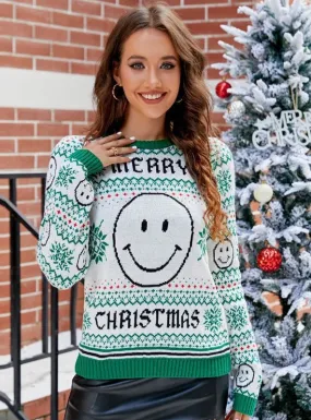 Christmas Pullover Knitted Sweater