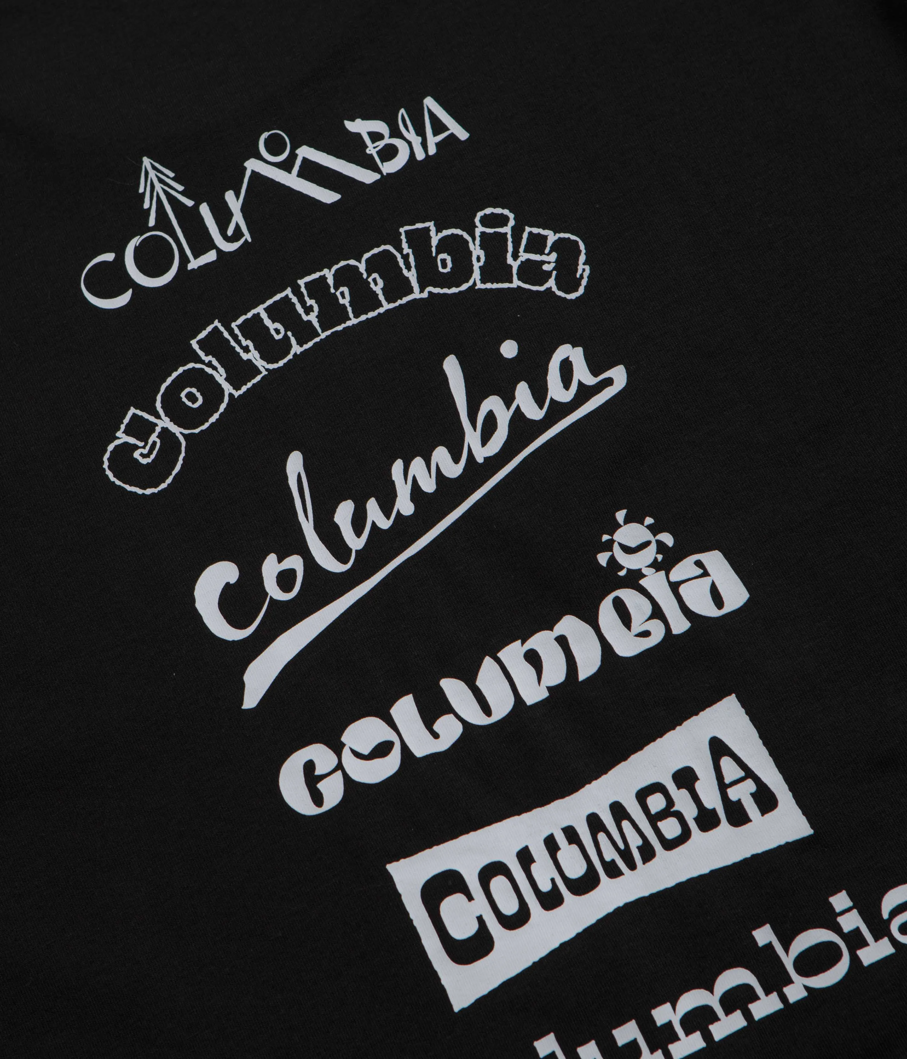 Columbia Burnt Lake Graphic T-Shirt - Black / Branded Jumble