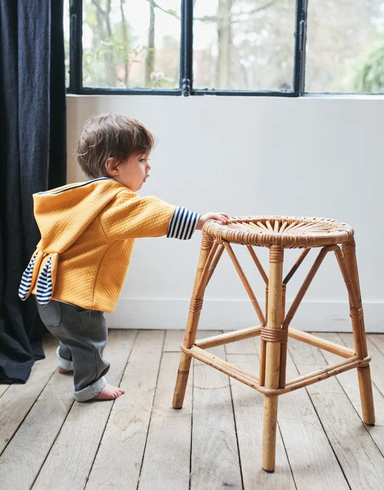 Grand'ourse Baby & Children's Cardigan Sewing Pattern (6m - 12y), Ikatee