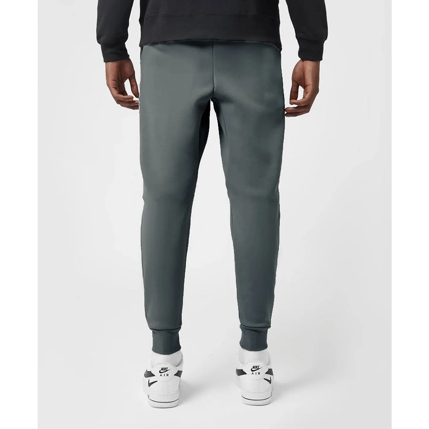Grey Sports Zip Detailed Joggers