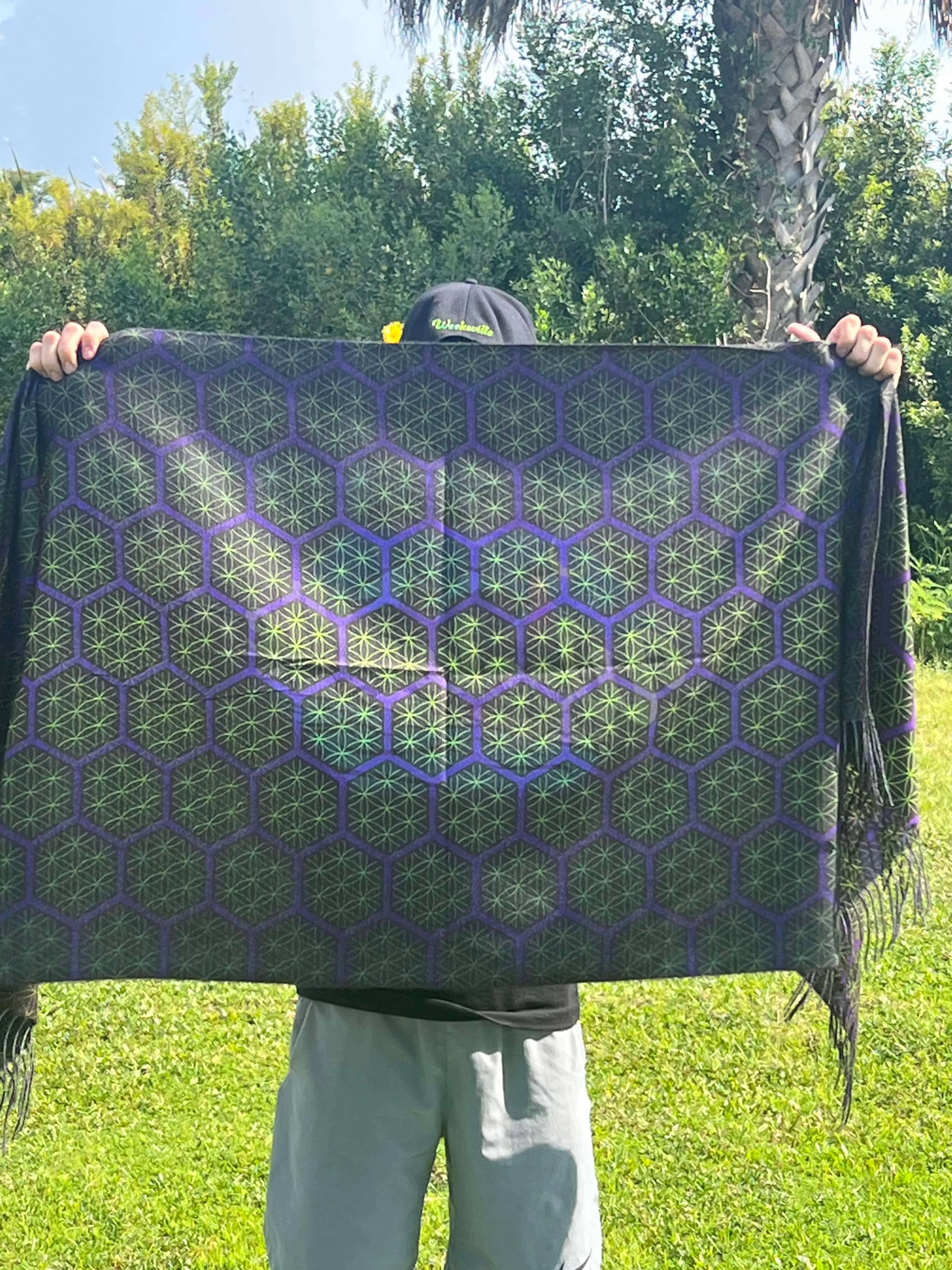 HexaFlower Pashminia Shawl