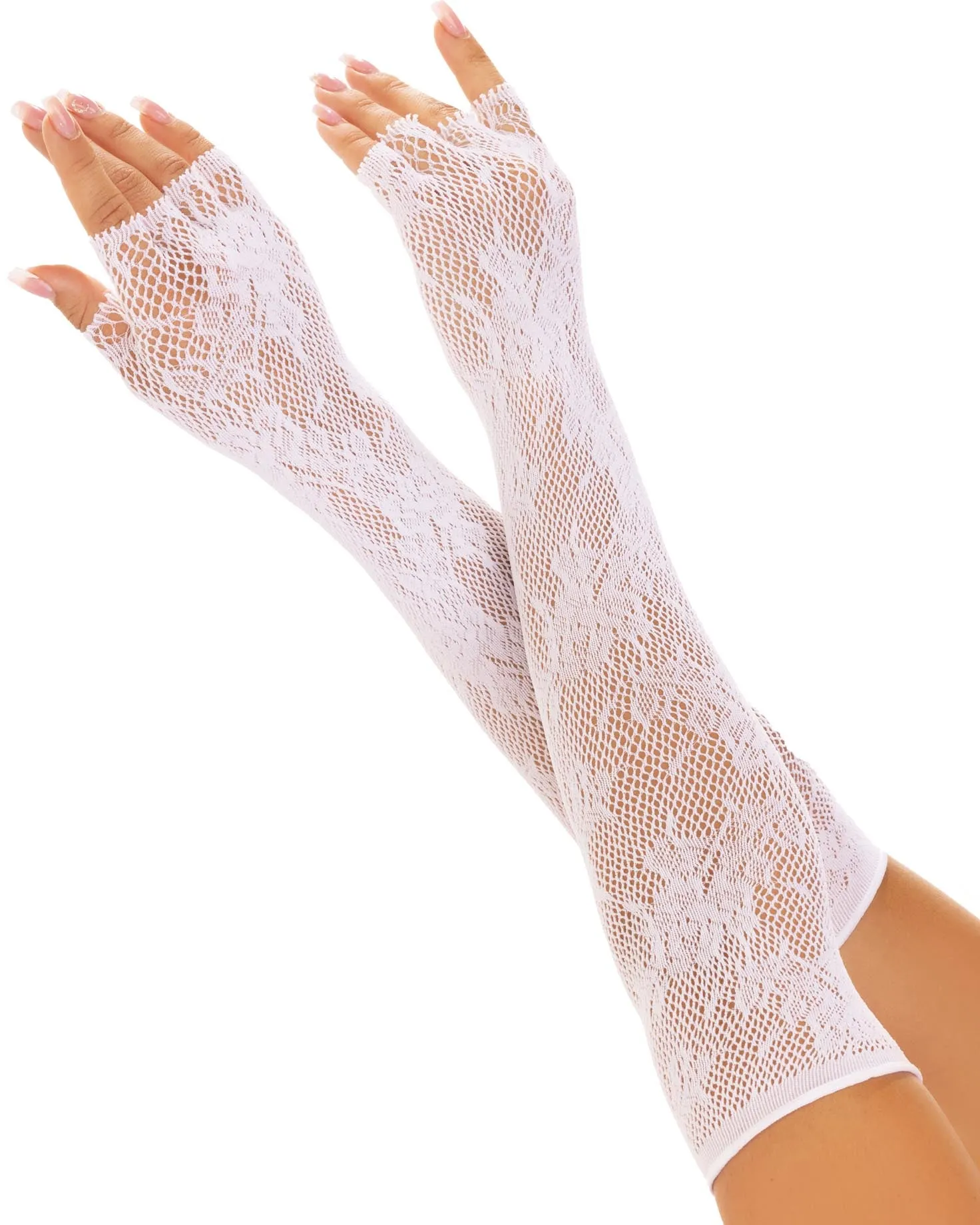 Lace Opera Length Women's Arm Warmers