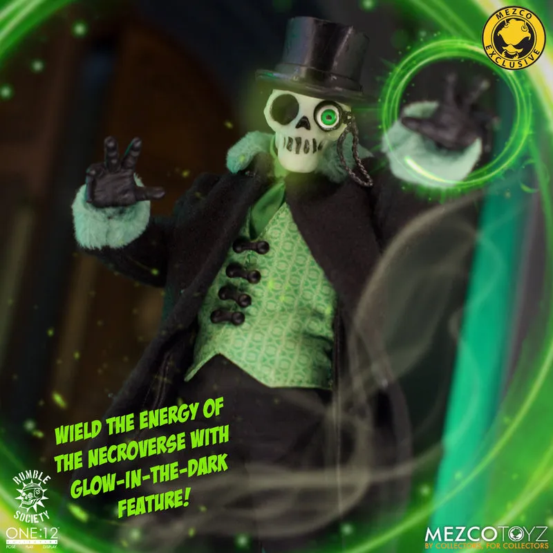 MEZCO One:12 Collective Rumble Society - Atticus Doom: Necroverse Edition Action Figure (Mezco Exclusive)