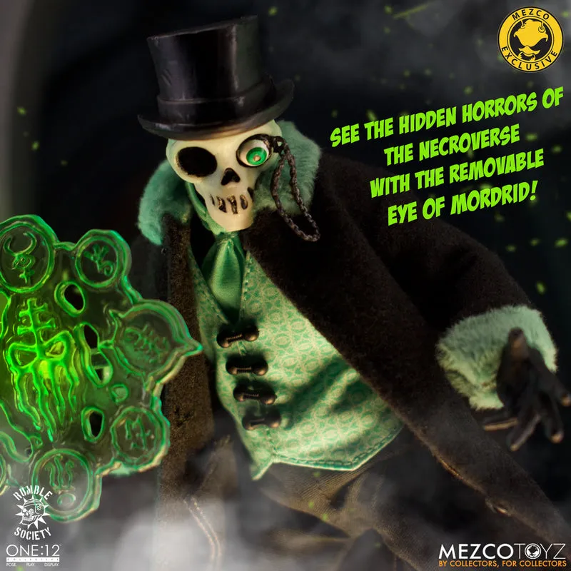 MEZCO One:12 Collective Rumble Society - Atticus Doom: Necroverse Edition Action Figure (Mezco Exclusive)