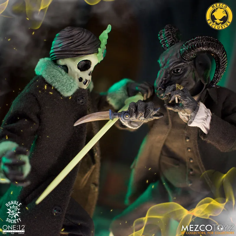 MEZCO One:12 Collective Rumble Society - Atticus Doom: Necroverse Edition Action Figure (Mezco Exclusive)