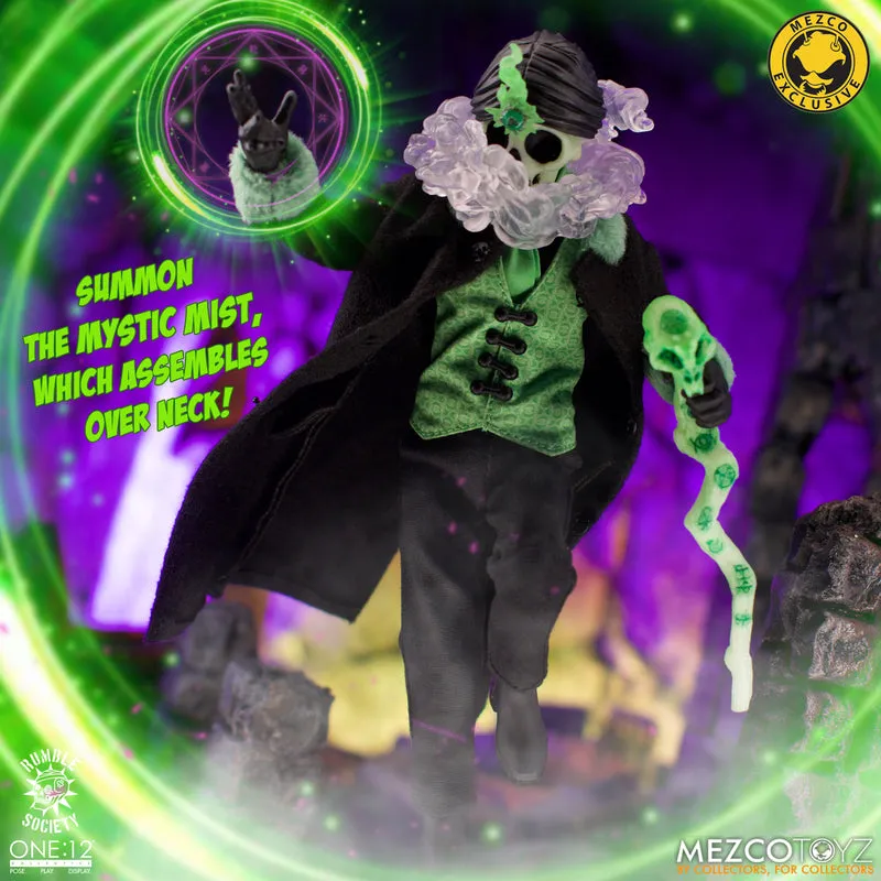 MEZCO One:12 Collective Rumble Society - Atticus Doom: Necroverse Edition Action Figure (Mezco Exclusive)