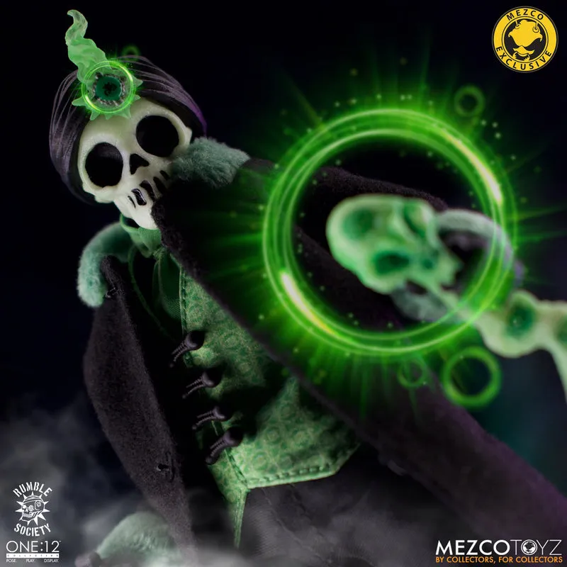 MEZCO One:12 Collective Rumble Society - Atticus Doom: Necroverse Edition Action Figure (Mezco Exclusive)