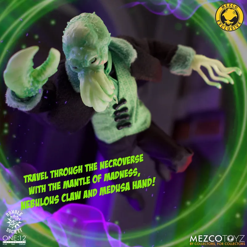 MEZCO One:12 Collective Rumble Society - Atticus Doom: Necroverse Edition Action Figure (Mezco Exclusive)