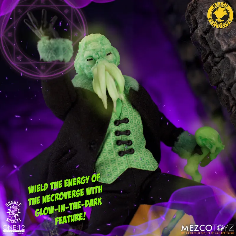 MEZCO One:12 Collective Rumble Society - Atticus Doom: Necroverse Edition Action Figure (Mezco Exclusive)