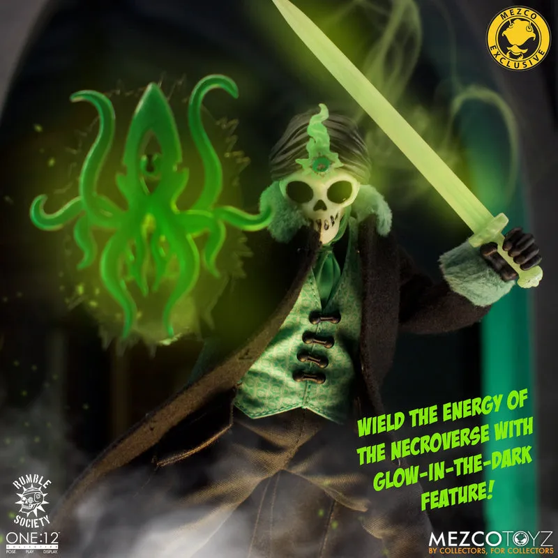 MEZCO One:12 Collective Rumble Society - Atticus Doom: Necroverse Edition Action Figure (Mezco Exclusive)