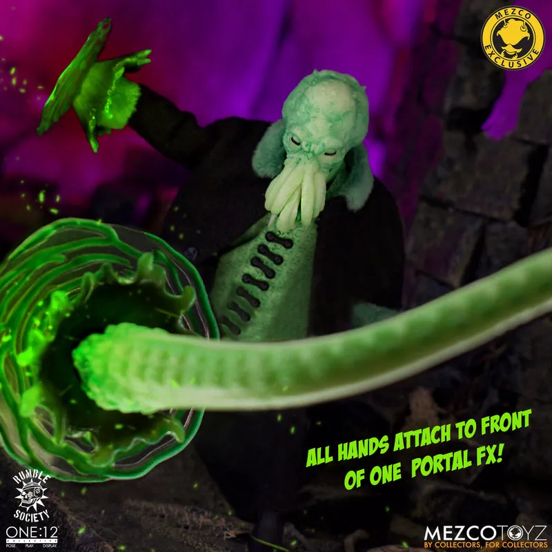 MEZCO One:12 Collective Rumble Society - Atticus Doom: Necroverse Edition Action Figure (Mezco Exclusive)