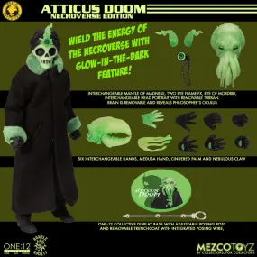 MEZCO One:12 Collective Rumble Society - Atticus Doom: Necroverse Edition Action Figure (Mezco Exclusive)
