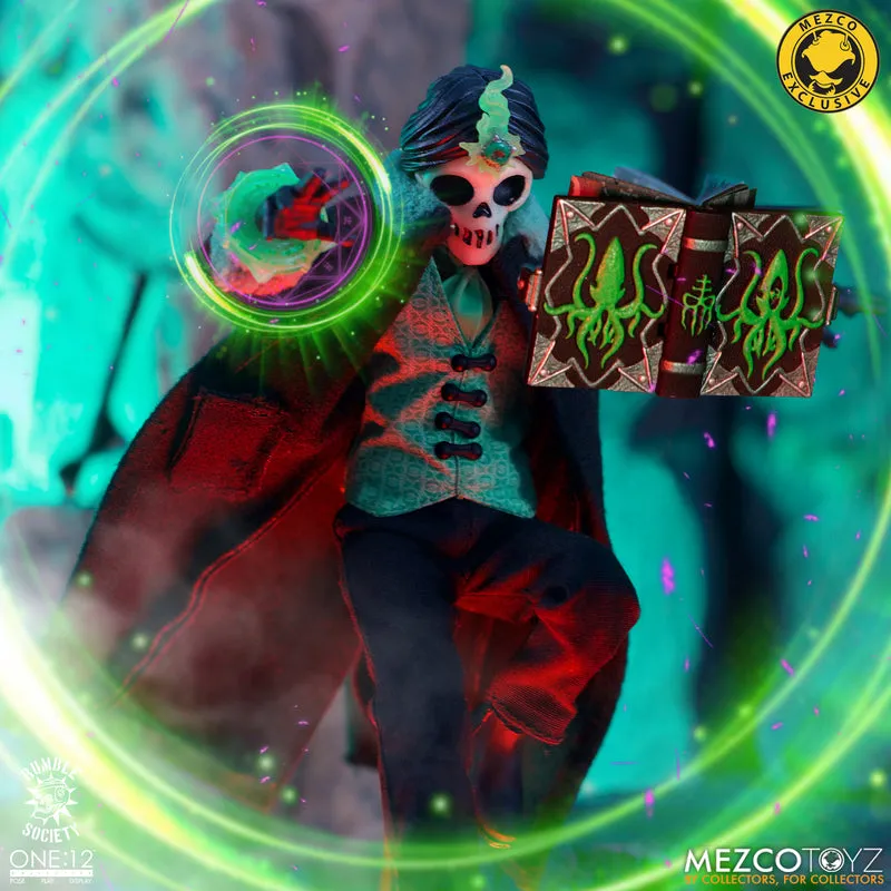 MEZCO One:12 Collective Rumble Society - Atticus Doom: Necroverse Edition Action Figure (Mezco Exclusive)