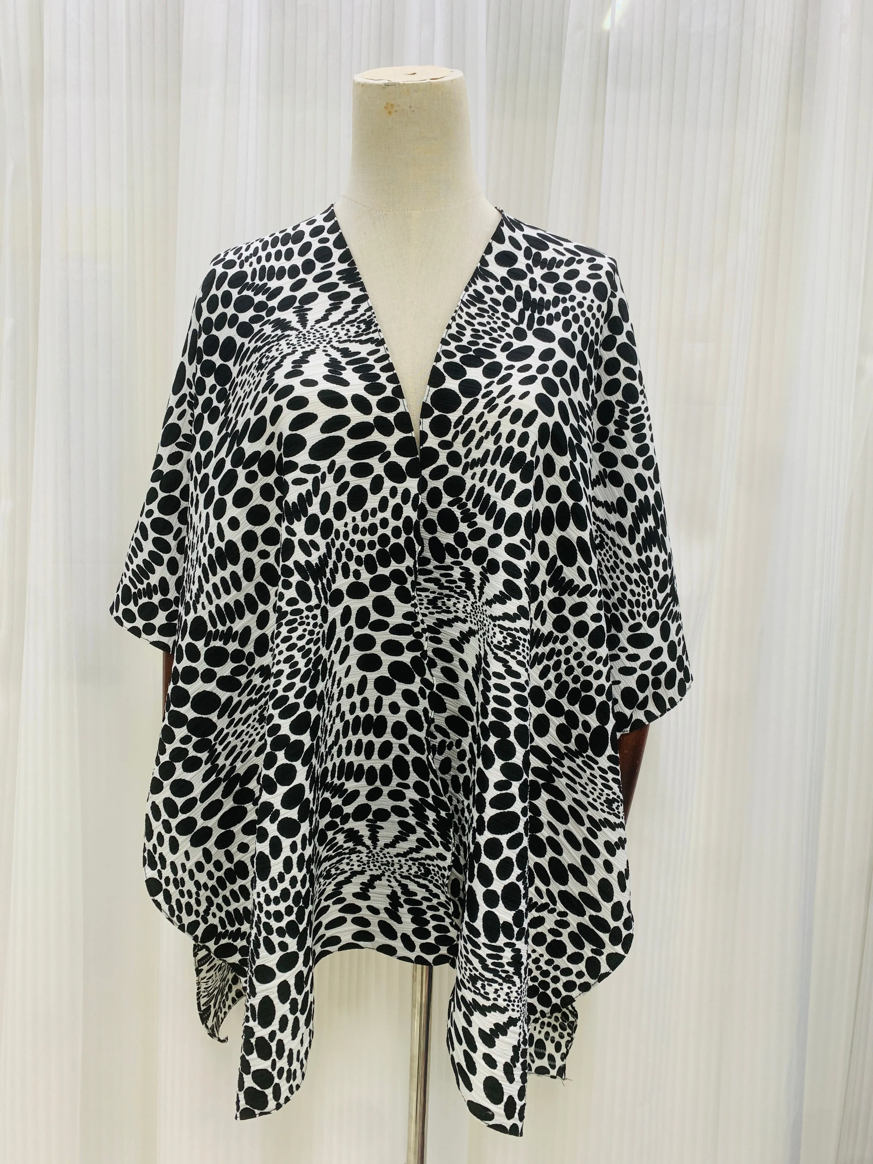 MTC02 printed chiffon shawl