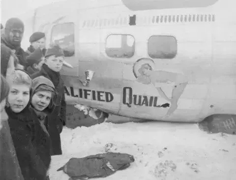 Original U.S. WWII Named US Army Officer’s Winter Service Crusher Cap by Luxenberg Of New York - Major Seller, 401st Bombardment Squadron, 91st Bomb Group, 8th Air Force