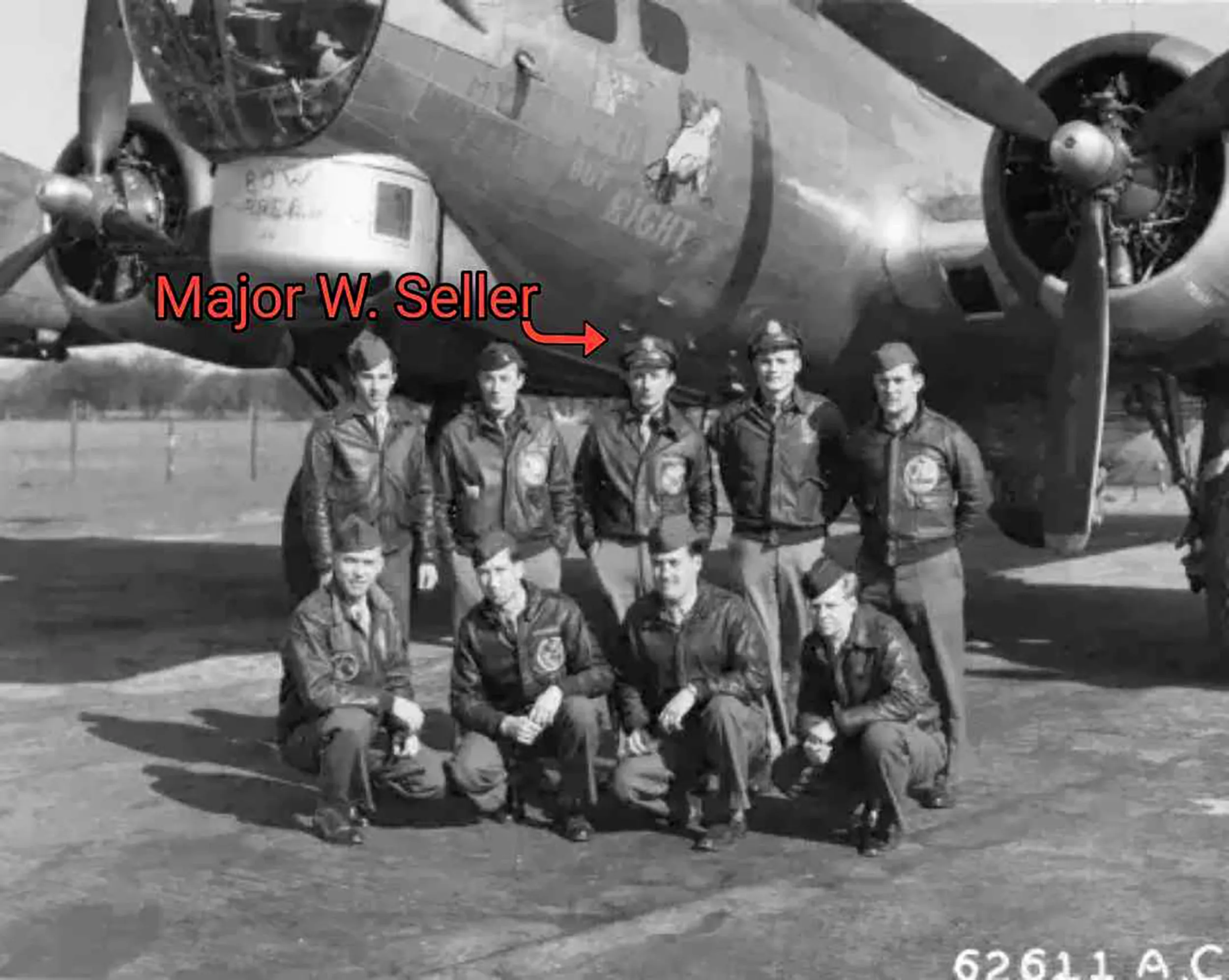 Original U.S. WWII Named US Army Officer’s Winter Service Crusher Cap by Luxenberg Of New York - Major Seller, 401st Bombardment Squadron, 91st Bomb Group, 8th Air Force