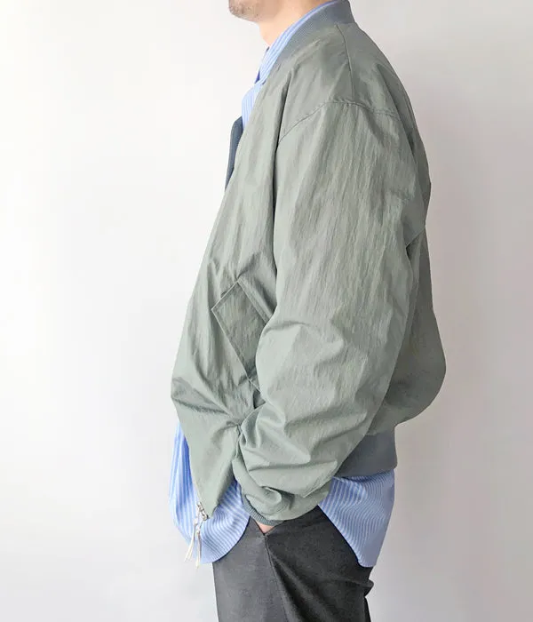 POLYPLOID/BOMBER JACKET B (BLUE GRAY)