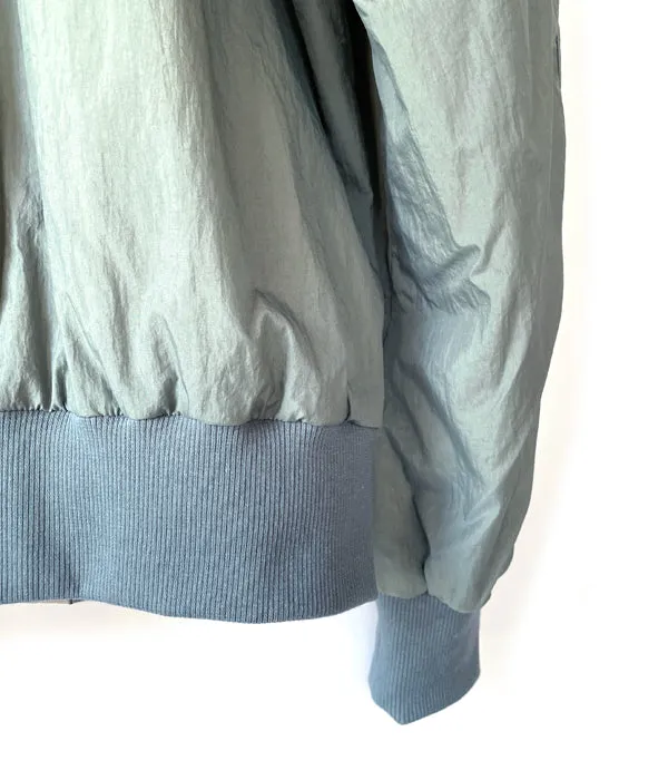 POLYPLOID/BOMBER JACKET B (BLUE GRAY)