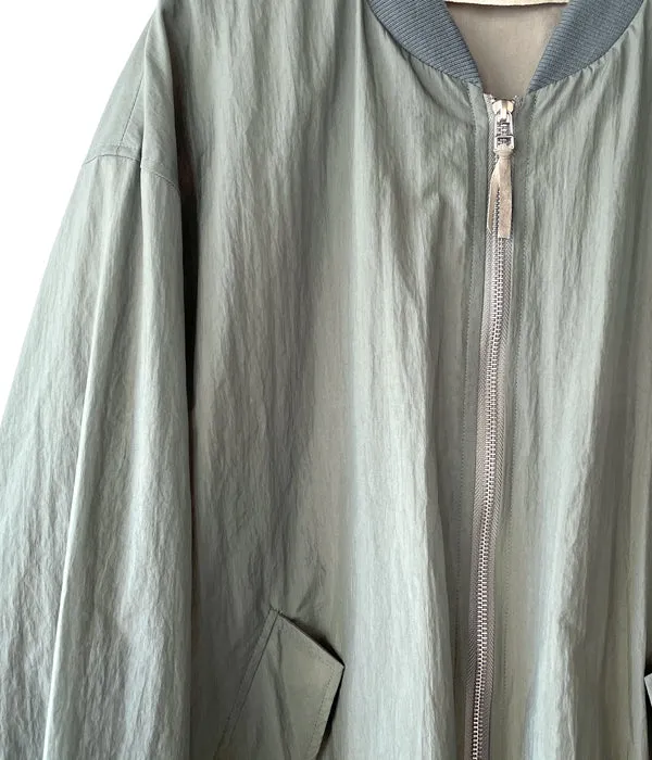 POLYPLOID/BOMBER JACKET B (BLUE GRAY)