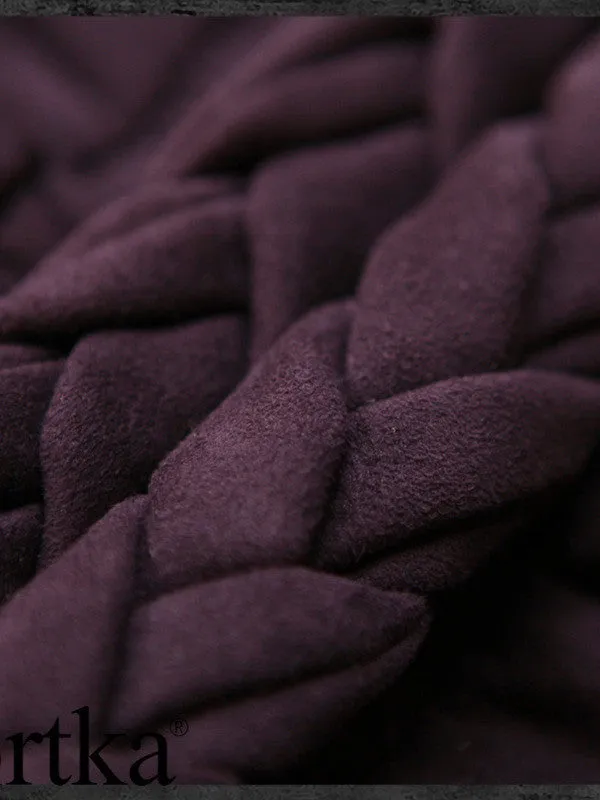 queen plum coat