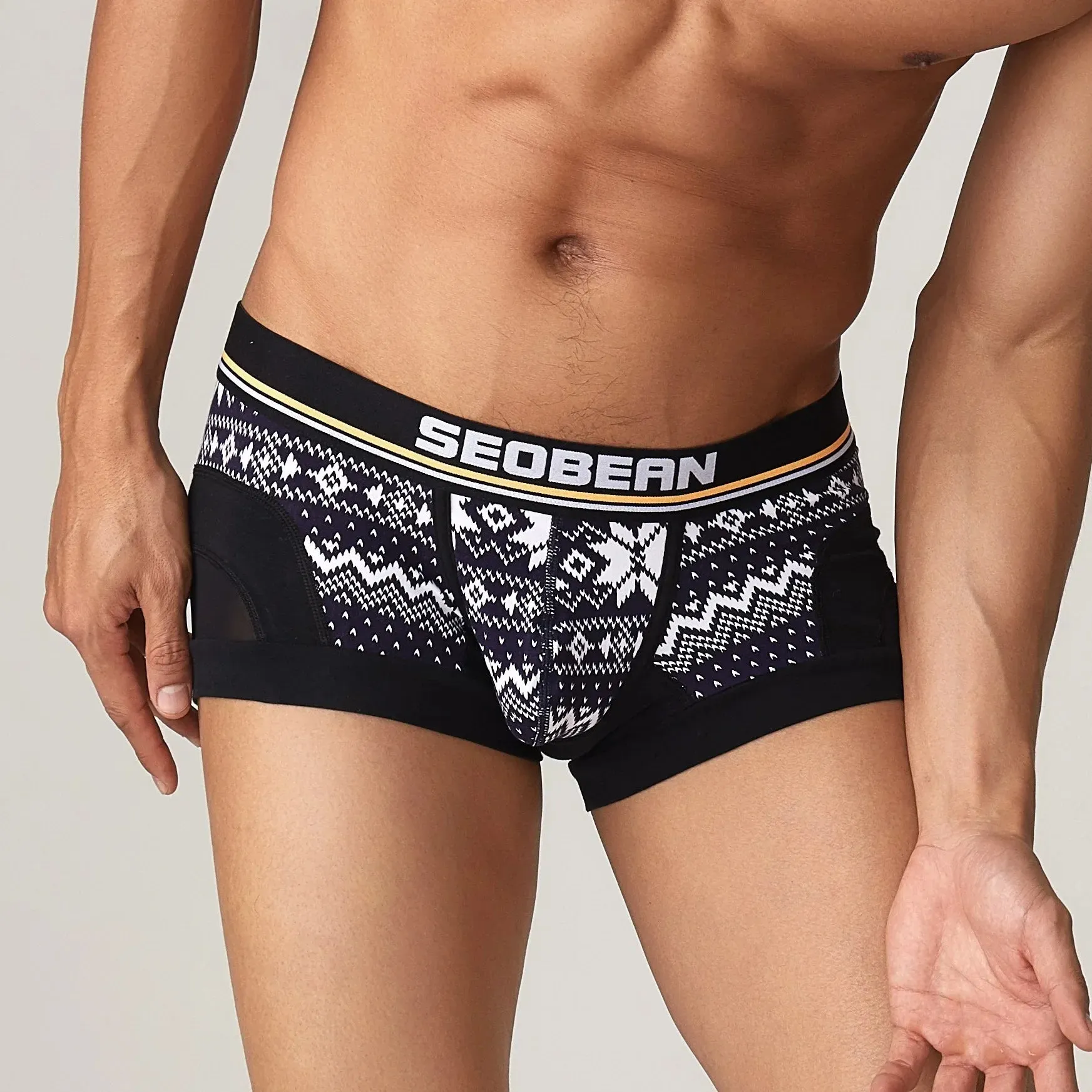 SEOBEAN Low-Rise Cotton Knit Briefs