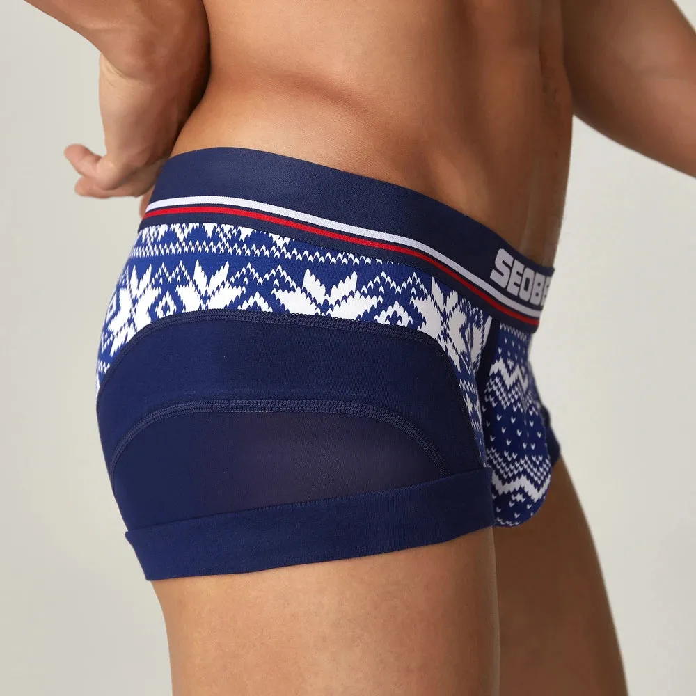 SEOBEAN Low-Rise Cotton Knit Briefs