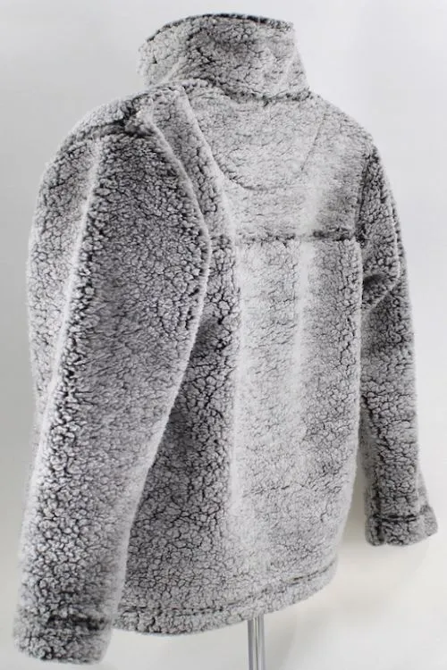 Sherpa Jacket/Unisex,  1/4 Zip Pullover