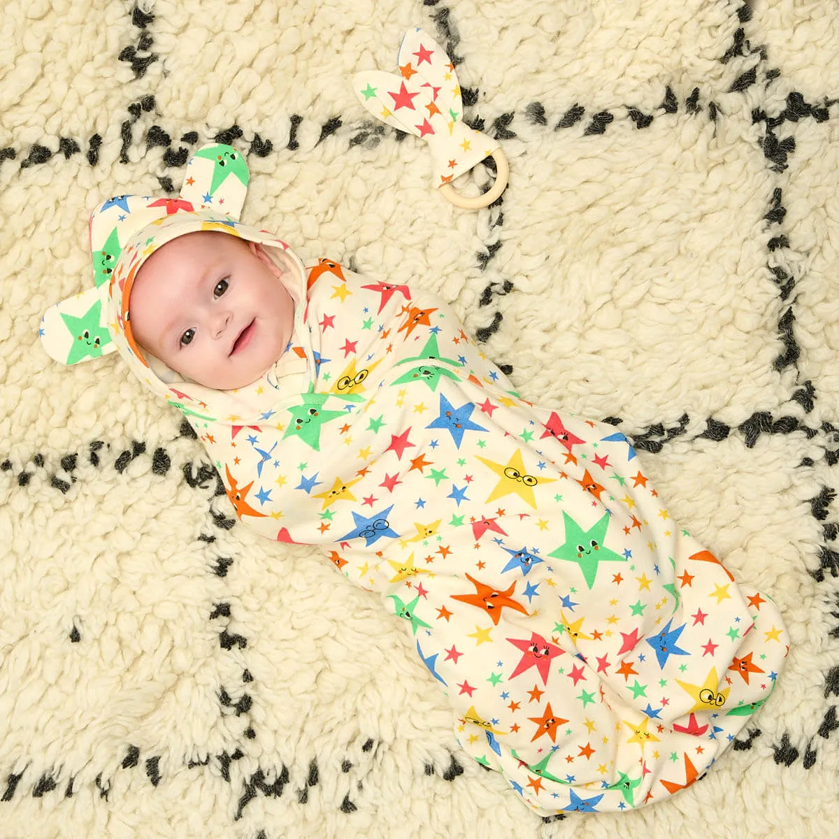 Starstruck - Baby Blanket With Hood