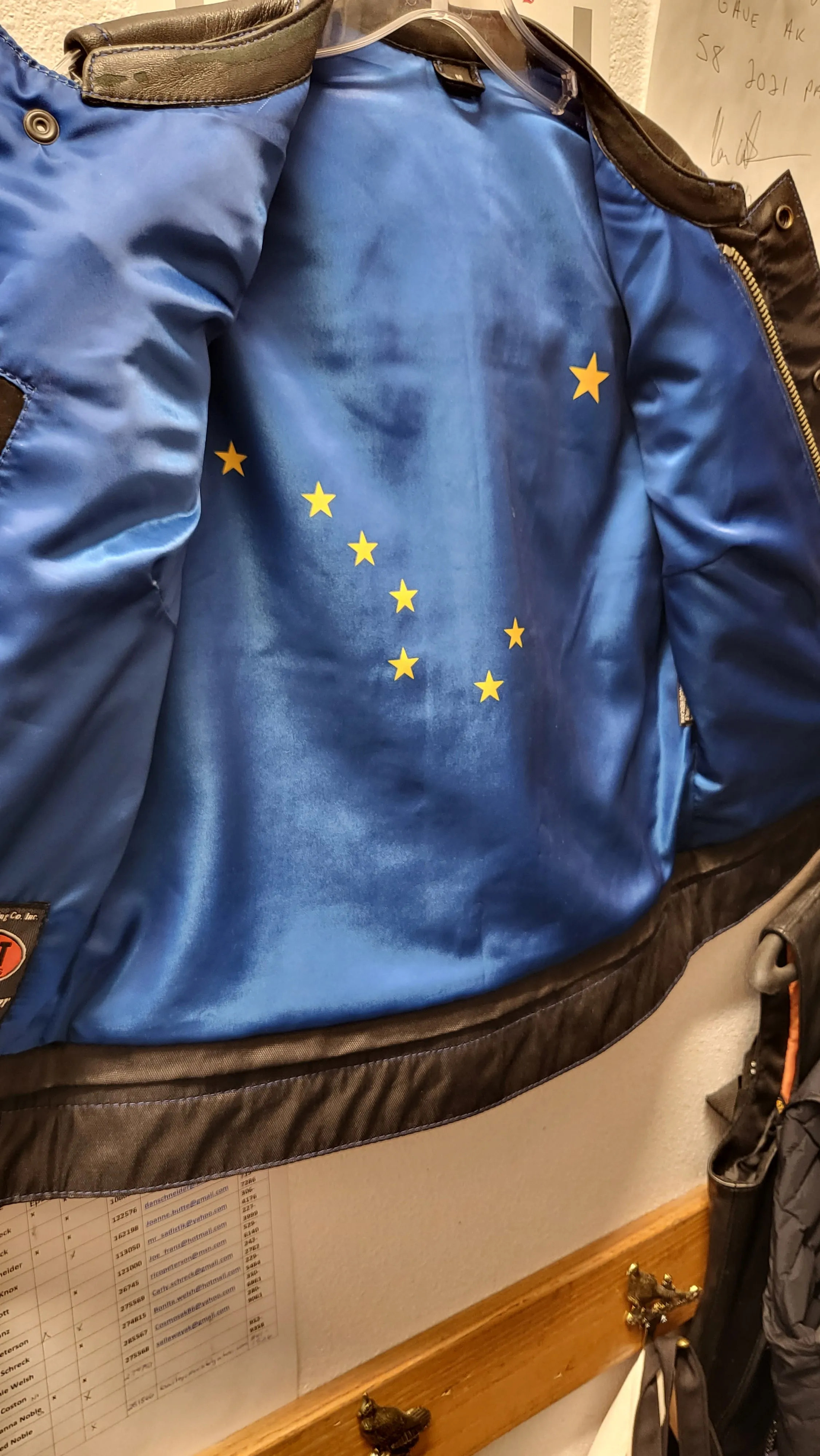 Womens Custom Club Vest - Alaska Flag